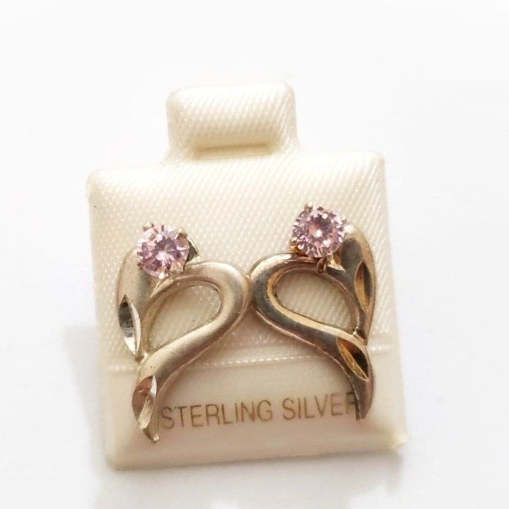 Silver Cubic Zirconia Earrings